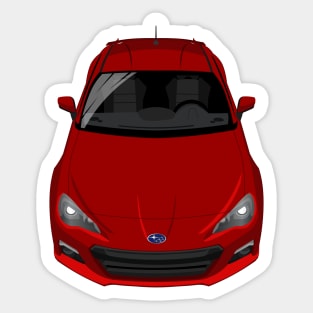 BRZ - Red Sticker